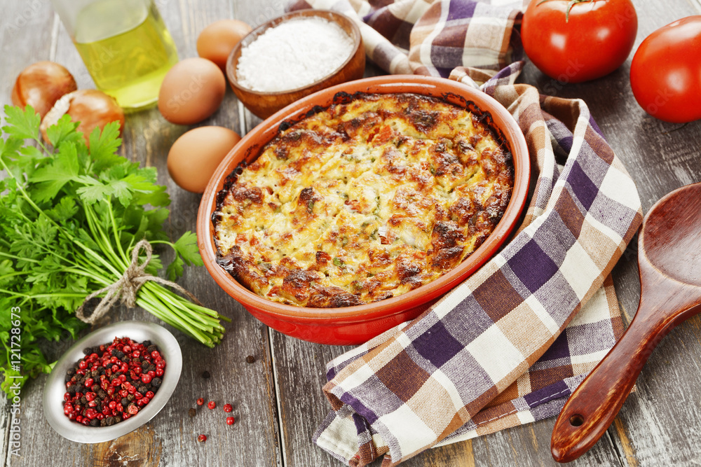 Homemade fish casserole Homemade fish casserole