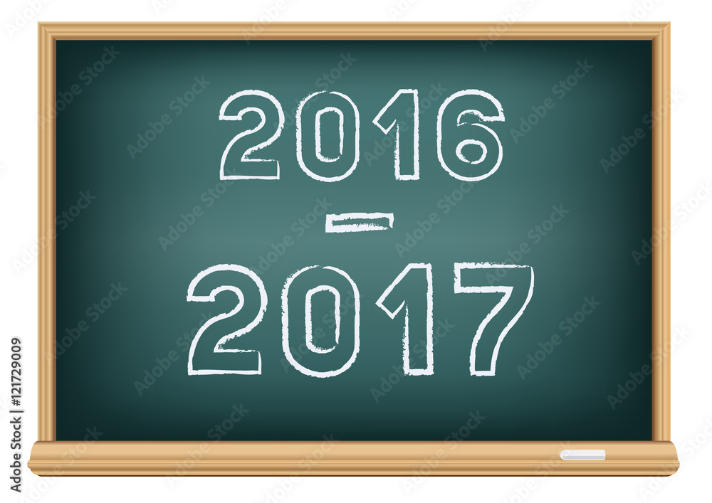 Fototapeta premium blackboard education time period