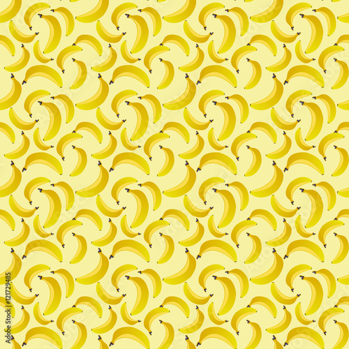 Banana seamless pattern.