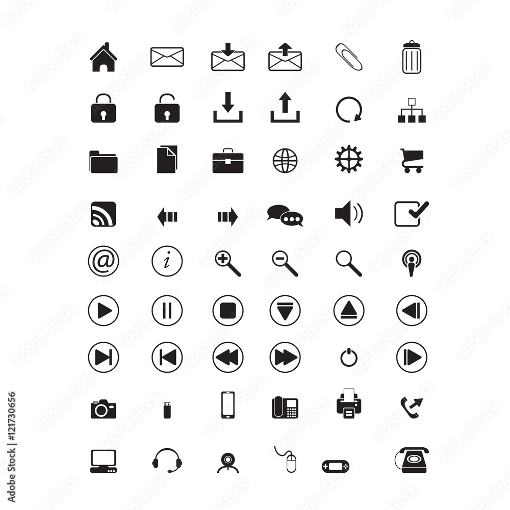 Web icons set Web icons set