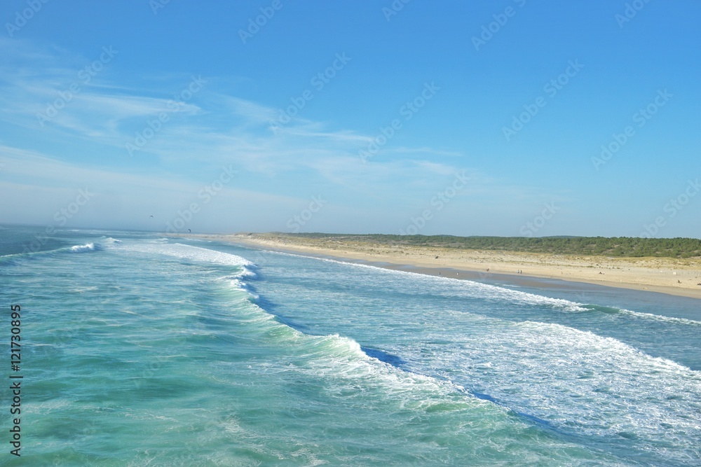 Obraz premium ocean vu de haut