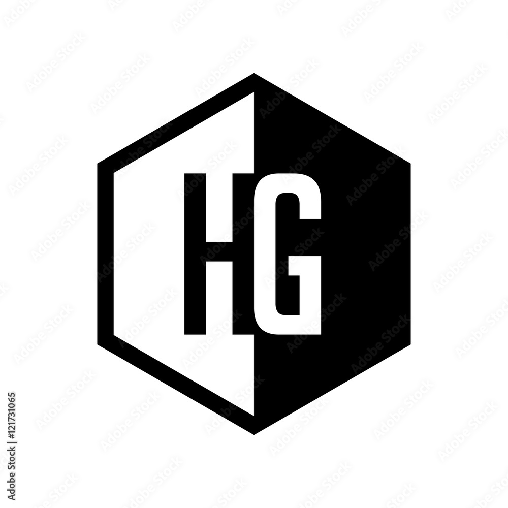 INITIAL hexsagonal HALF LOGO INITIAL hexsagonal HALF LOGO