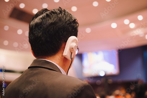 Headphone translation