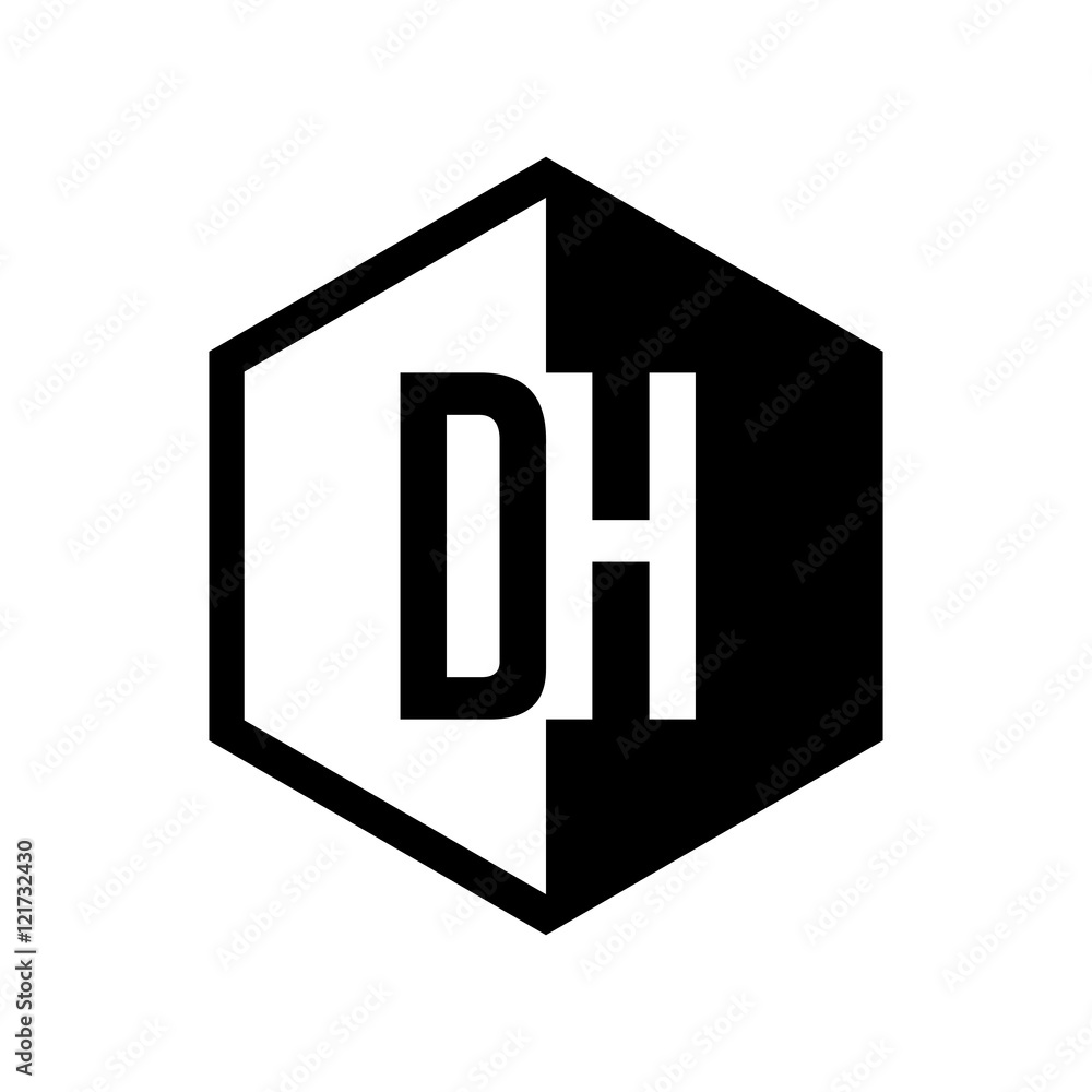 INITIAL hexsagonal HALF LOGO INITIAL hexsagonal HALF LOGO