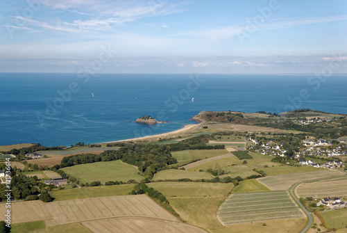Ile Du Guesclin, Saint Malo, vue aérienne