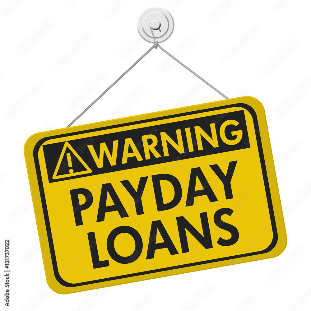 Payday Loans Warning Sign Payday Loans Warning Sign