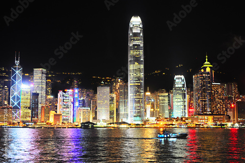Hong Kong at night