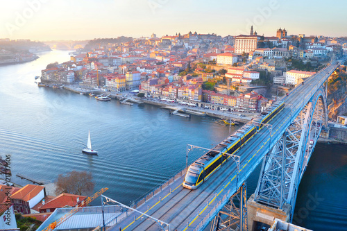 Porto at sunset, Portugal