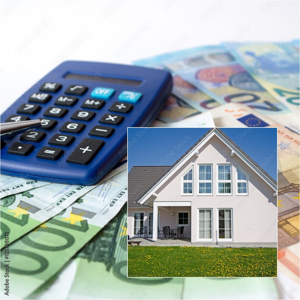 Wunschmotiv: Kosten für eigene Haus, Nebenkosten #121738071