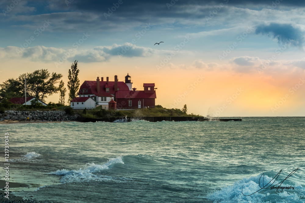 Naklejka premium Michigan