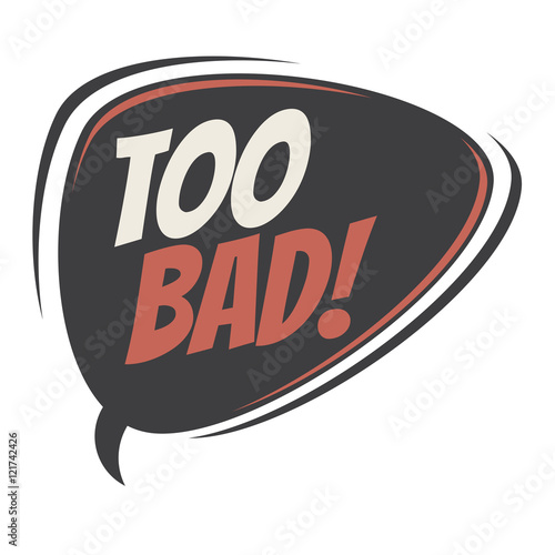 retro speech bubble