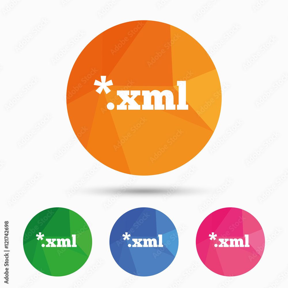 File document icon. Download XML button. File document icon. Download XML button.