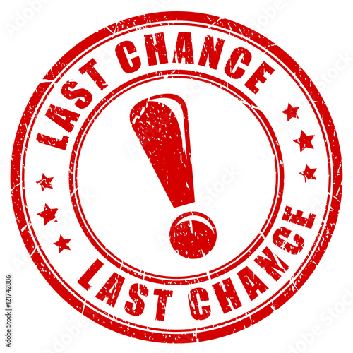 Last chance stamp