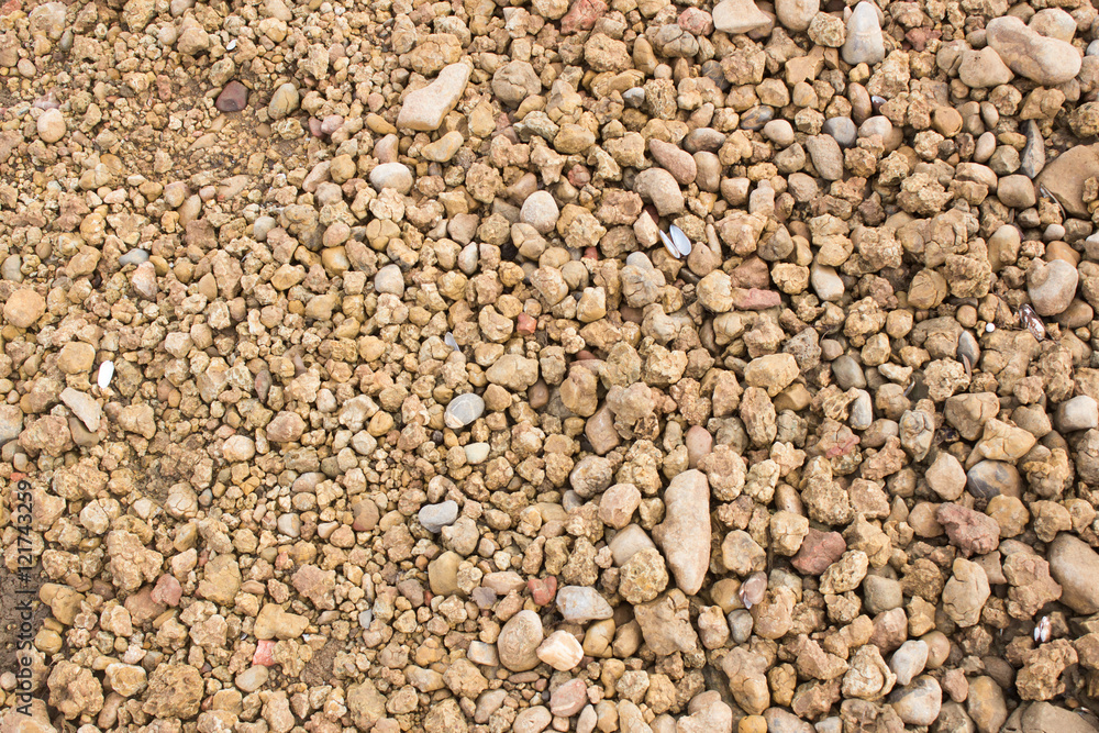 small brown gravel texture background small brown gravel texture background