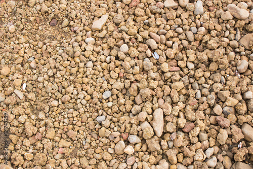 small brown gravel texture background