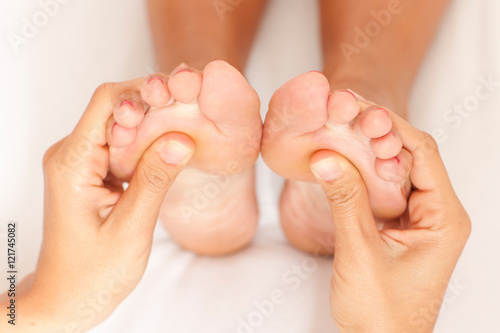 Bilde på lerret Foot massage