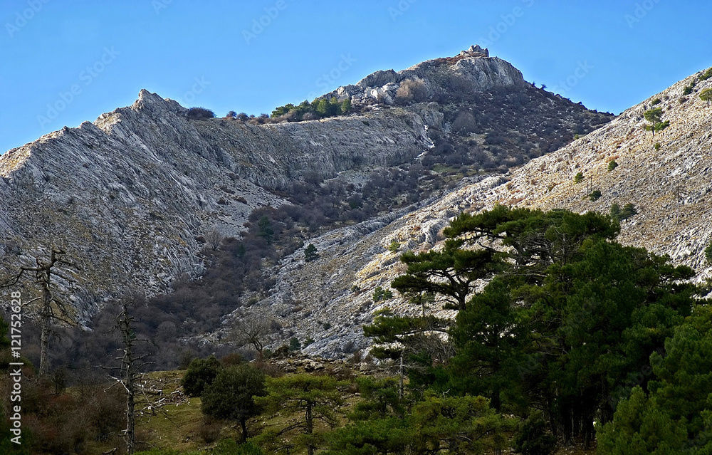 Cumbres, en el parque natural de Cazorla, Segura y Las Villas.