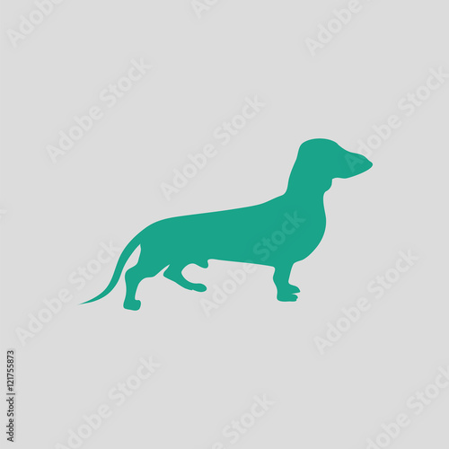 Dachshund dog icon