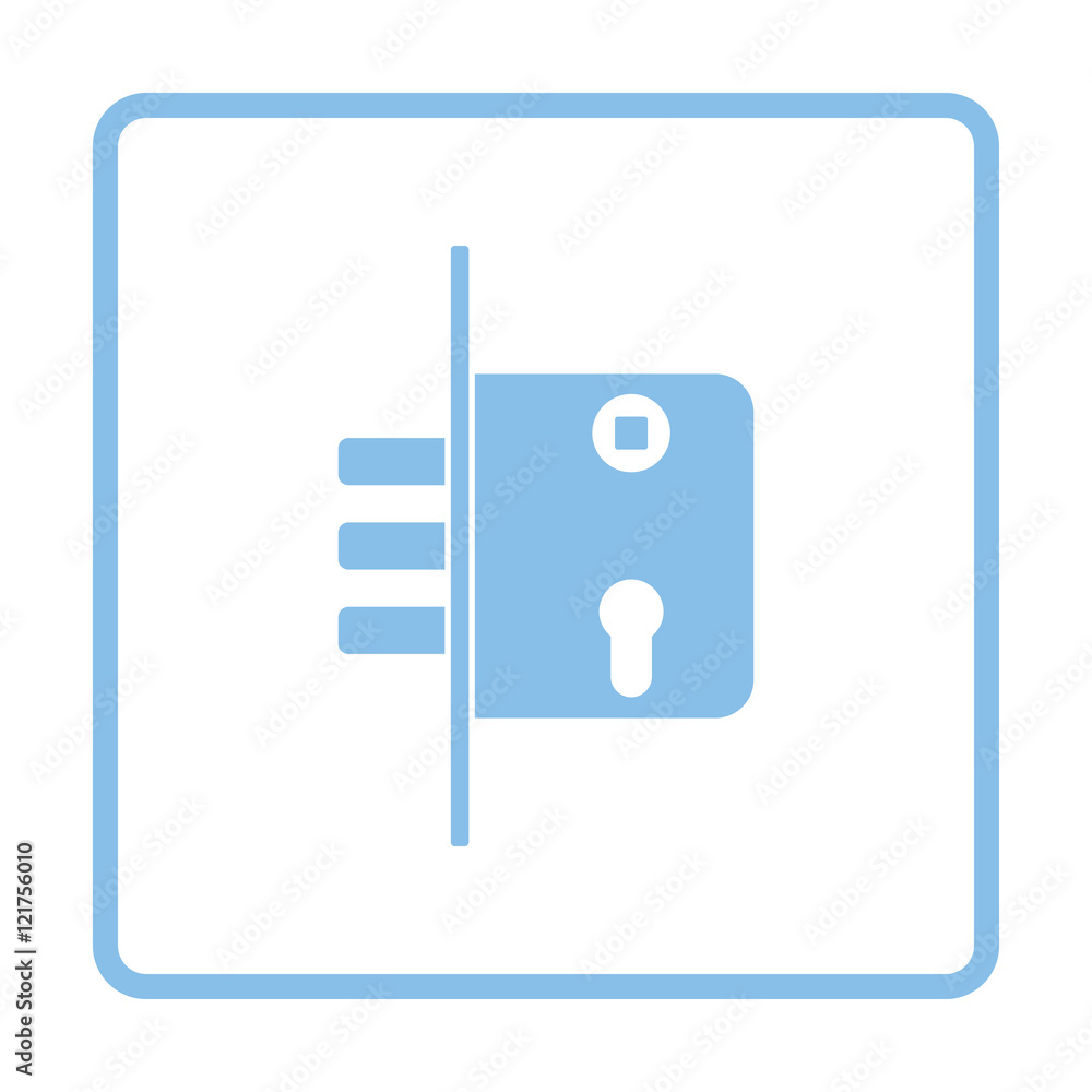 Door lock icon