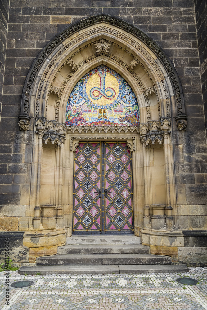 doors of the church of Saints Peter and Paul in Visegrad doors of the church of Saints Peter and Paul in Visegrad