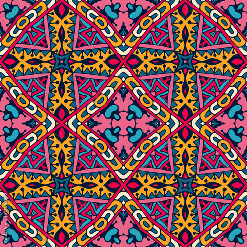 Abstract geometric  seamless pattern 
