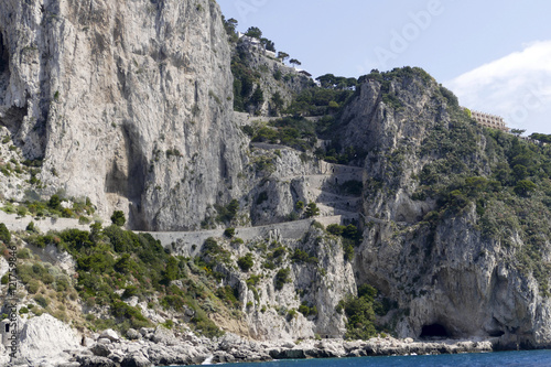 coast of capri, italy