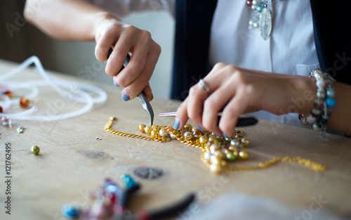 Girl made jewellery