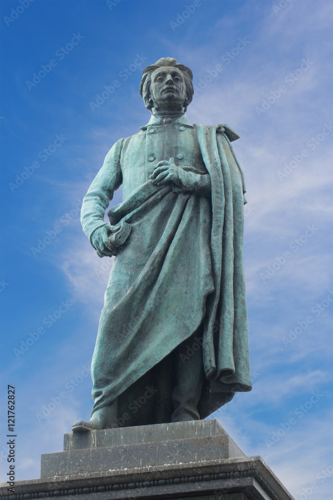 Fototapeta premium Statue of Adam Mickiewicz