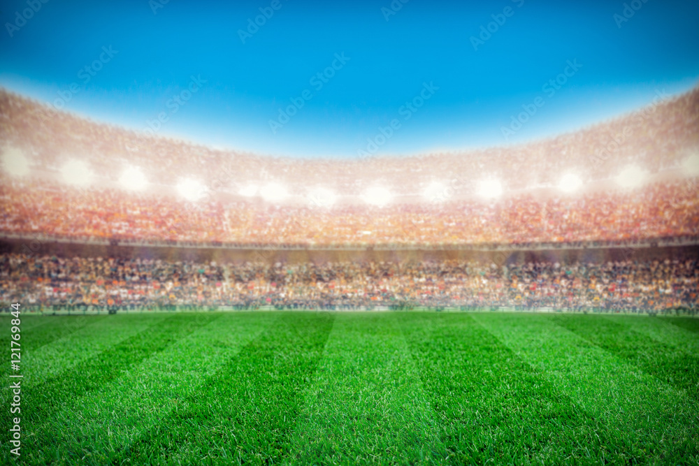 Naklejka premium sport stadium background