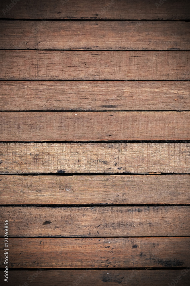 Obraz premium Wood panel wall