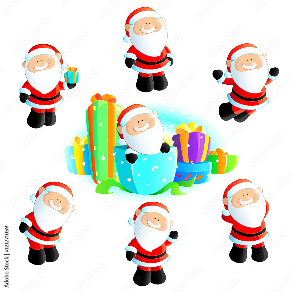 Fototapeta premium Santa