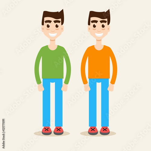 twins together