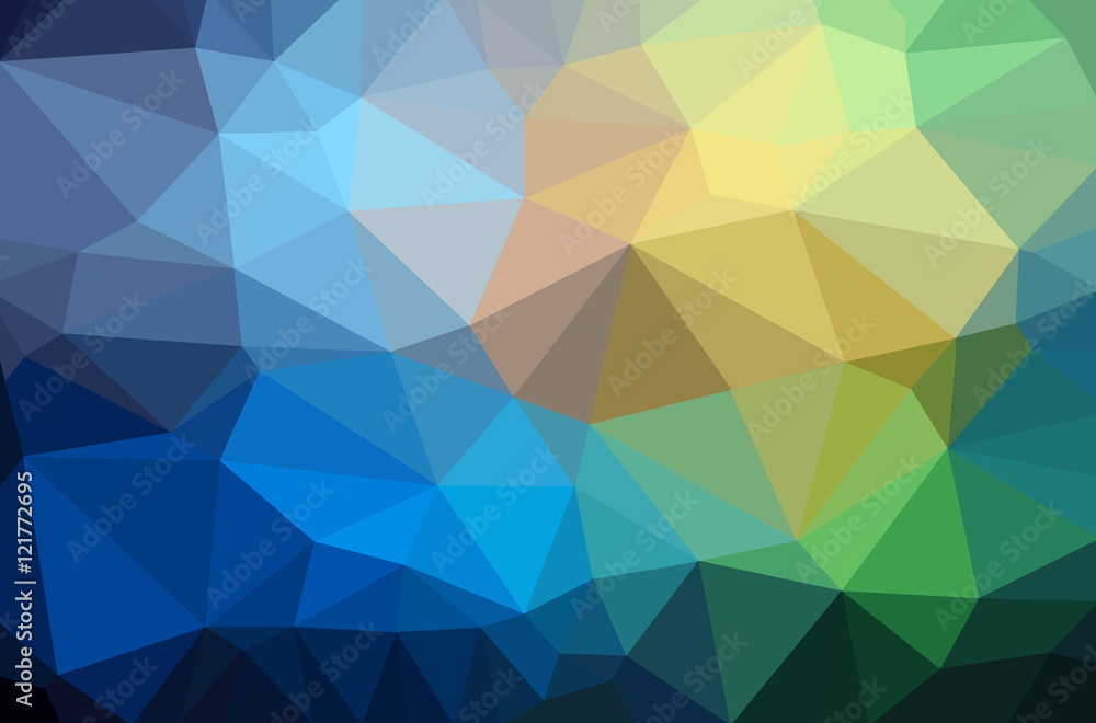 Obraz premium Abstract polygon geometric background.