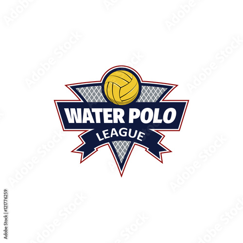 Water polo logo for the team and the cup
