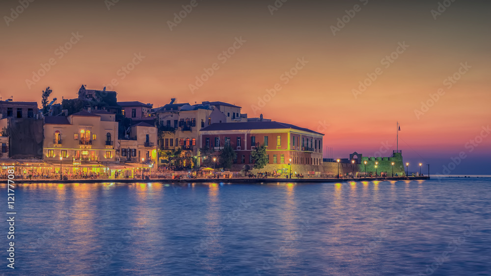 Chania, Crete, Greece: Venetian harbor
