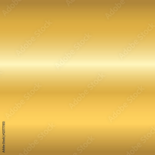 Gold texture seamless pattern. Light realistic, shiny, metallic empty golden gradient template. Abstract metal decoration. Design for wallpaper, background, wrapping, fabric etc. Vector Illustration.