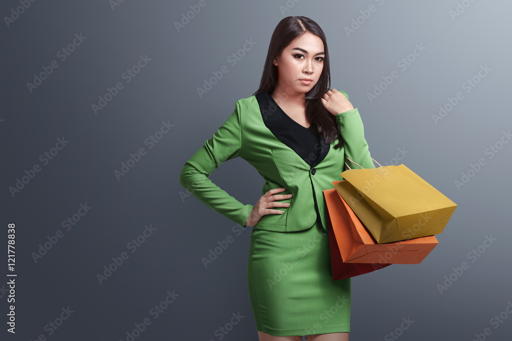 Portrait of happy smiling asian woman Portrait of happy smiling asian woman