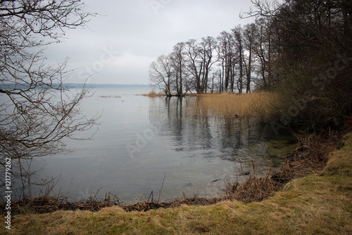 Esrum Lake near Fredensborg residense, Denmark photo
