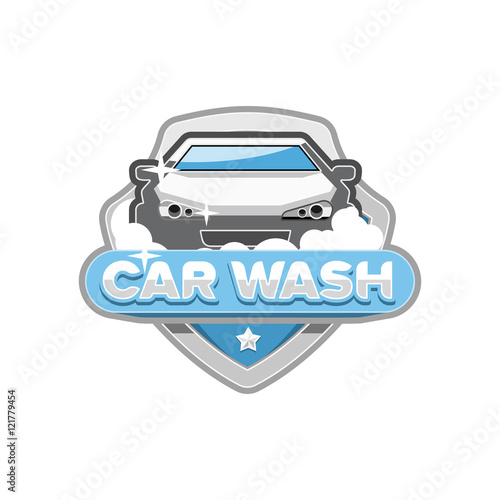  Car wash logo