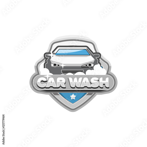  Car wash logo
