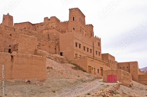 Famous kasbah Oulad, Morocco