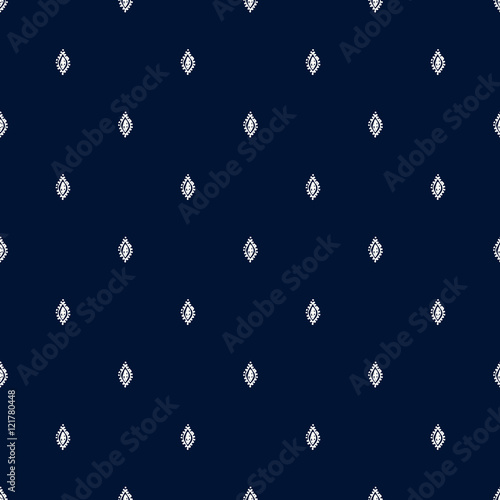 Ornamental seamless pattern, boho print, decoration motif