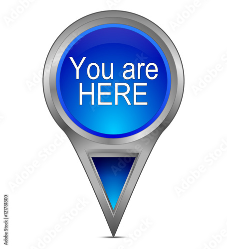 You are Here Map Pointer