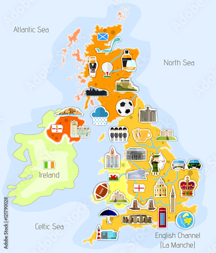Map of United Kingdom