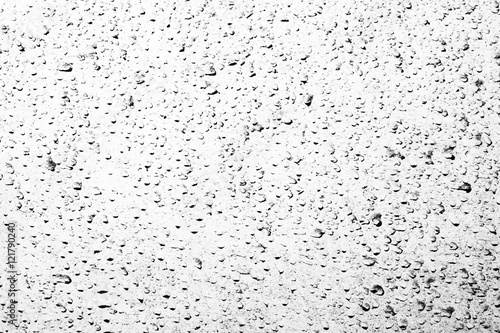 Abstract background, blurred of raining, blurred of water, selective focus, black and white image.