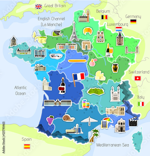 Map of France