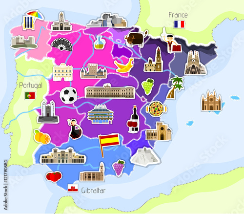Map of Spain