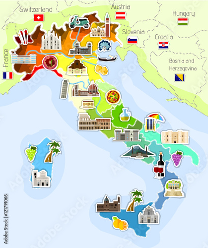 Map of Italy