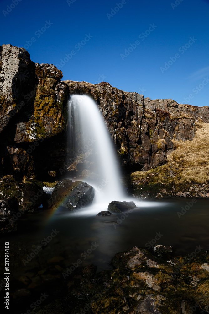 Obraz premium Kirkjufellsfoss in Iceland