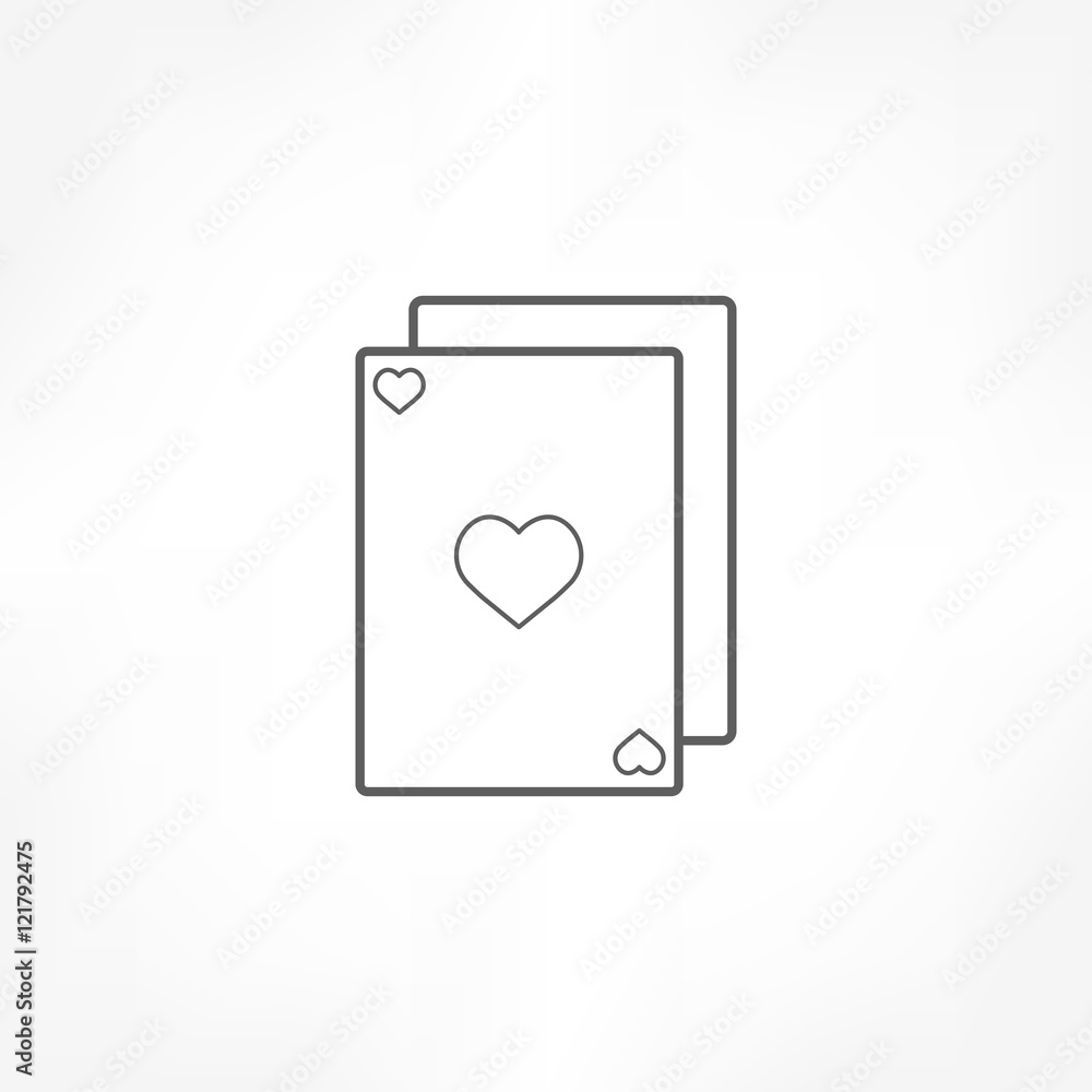 playing card icon playing card icon